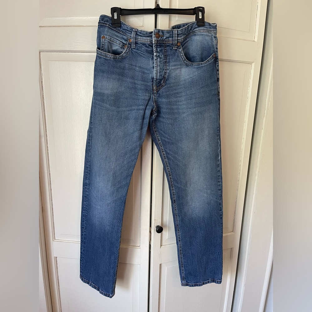 MAC Jeans Denim Blue Straight Jeans
